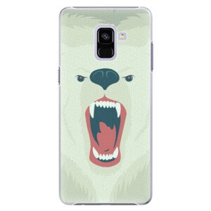 Plastové pouzdro iSaprio - Angry Bear - Samsung Galaxy A8+