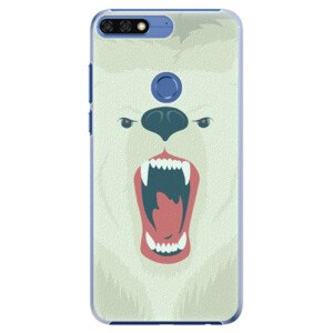 Plastové pouzdro iSaprio - Angry Bear - Huawei Honor 7C