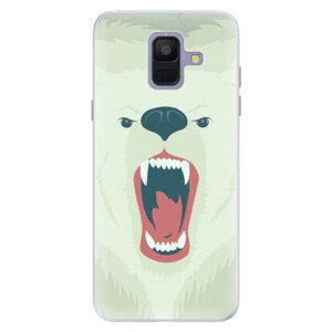 Silikonové pouzdro iSaprio - Angry Bear - Samsung Galaxy A6