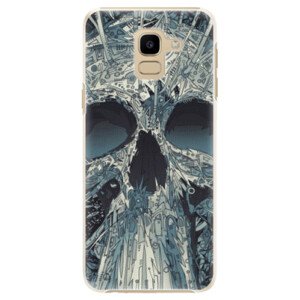 Plastové pouzdro iSaprio - Abstract Skull - Samsung Galaxy J6