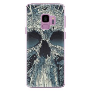 Plastové pouzdro iSaprio - Abstract Skull - Samsung Galaxy S9