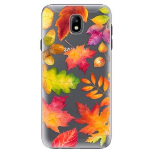 Plastové pouzdro iSaprio - Autumn Leaves 01 - Samsung Galaxy J7 2017