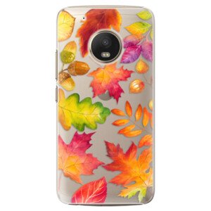 Plastové pouzdro iSaprio - Autumn Leaves 01 - Lenovo Moto G5 Plus