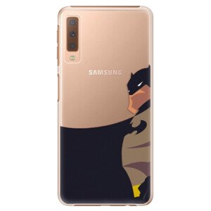 Plastové pouzdro iSaprio - BaT Comics - Samsung Galaxy A7 (2018)