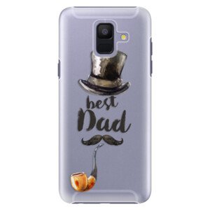 Plastové pouzdro iSaprio - Best Dad - Samsung Galaxy A6