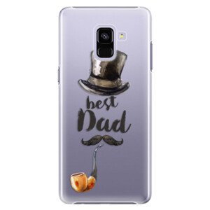 Plastové pouzdro iSaprio - Best Dad - Samsung Galaxy A8+