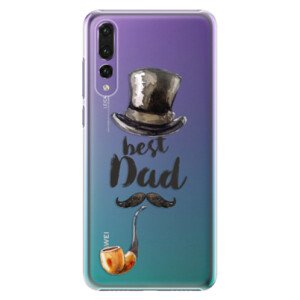 Plastové pouzdro iSaprio - Best Dad - Huawei P20 Pro