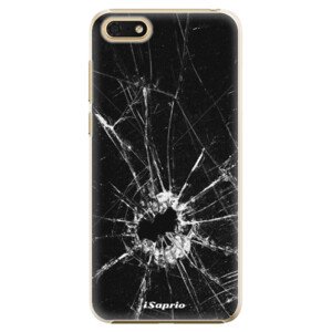 Plastové pouzdro iSaprio - Broken Glass 10 - Huawei Honor 7S
