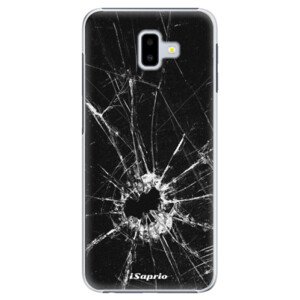 Plastové pouzdro iSaprio - Broken Glass 10 - Samsung Galaxy J6+