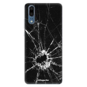 Silikonové pouzdro iSaprio - Broken Glass 10 - Huawei P20