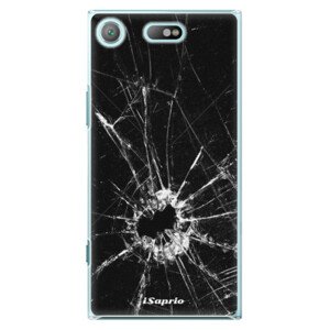 Plastové pouzdro iSaprio - Broken Glass 10 - Sony Xperia XZ1 Compact