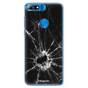 Plastové pouzdro iSaprio - Broken Glass 10 - Huawei Y7 Prime 2018