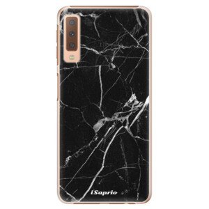 Plastové pouzdro iSaprio - Black Marble 18 - Samsung Galaxy A7 (2018)