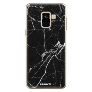 Plastové pouzdro iSaprio - Black Marble 18 - Samsung Galaxy A8 2018