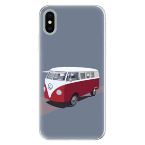 Silikonové pouzdro iSaprio - VW Bus - iPhone X