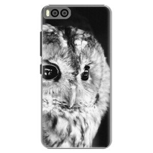 Plastové pouzdro iSaprio - BW Owl - Xiaomi Mi6