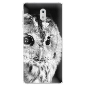Plastové pouzdro iSaprio - BW Owl - Nokia 3