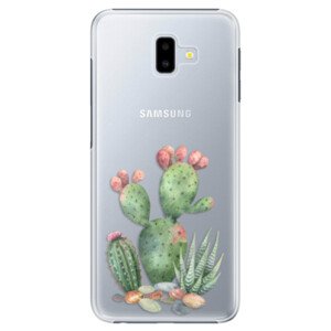 Plastové pouzdro iSaprio - Cacti 01 - Samsung Galaxy J6+