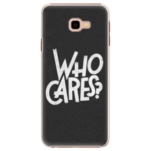 Plastové pouzdro iSaprio - Who Cares - Samsung Galaxy J4+