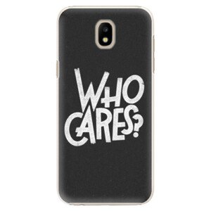 Plastové pouzdro iSaprio - Who Cares - Samsung Galaxy J5 2017