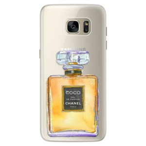 Silikonové pouzdro iSaprio - Chanel Gold - Samsung Galaxy S7