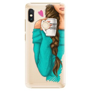 Plastové pouzdro iSaprio - My Coffe and Brunette Girl - Xiaomi Redmi Note 5