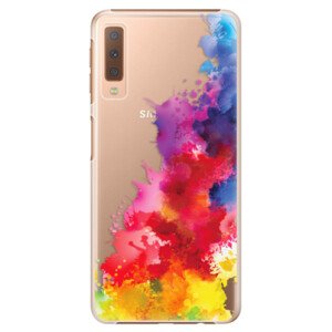 Plastové pouzdro iSaprio - Color Splash 01 - Samsung Galaxy A7 (2018)