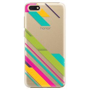 Plastové pouzdro iSaprio - Color Stripes 03 - Huawei Honor 7S
