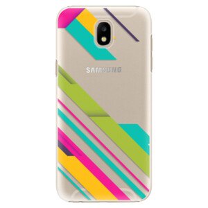 Plastové pouzdro iSaprio - Color Stripes 03 - Samsung Galaxy J5 2017