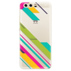 Silikonové pouzdro iSaprio - Color Stripes 03 - Huawei P10