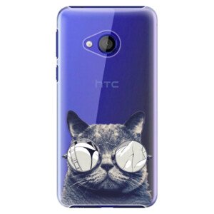 Plastové pouzdro iSaprio - Crazy Cat 01 - HTC U Play