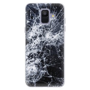 Silikonové pouzdro iSaprio - Cracked - Samsung Galaxy A6