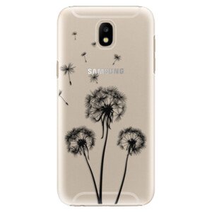 Plastové pouzdro iSaprio - Three Dandelions - black - Samsung Galaxy J5 2017