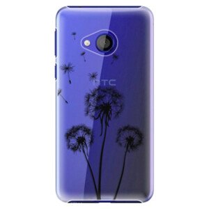 Plastové pouzdro iSaprio - Three Dandelions - black - HTC U Play