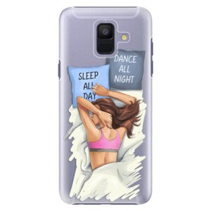Plastové pouzdro iSaprio - Dance and Sleep - Samsung Galaxy A6