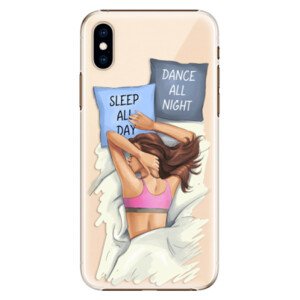 Plastové pouzdro iSaprio - Dance and Sleep - iPhone XS