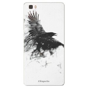 Silikonové pouzdro iSaprio - Dark Bird 01 - Huawei Ascend P8 Lite