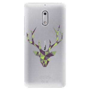 Plastové pouzdro iSaprio - Deer Green - Nokia 6