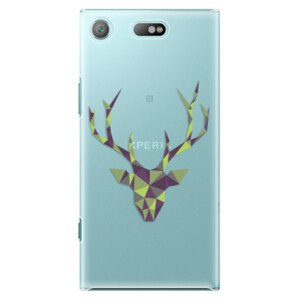 Plastové pouzdro iSaprio - Deer Green - Sony Xperia XZ1 Compact