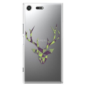 Plastové pouzdro iSaprio - Deer Green - Sony Xperia XZ Premium