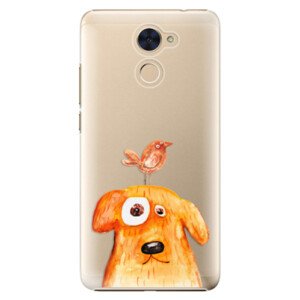 Plastové pouzdro iSaprio - Dog And Bird - Huawei Y7 / Y7 Prime