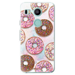 Plastové pouzdro iSaprio - Donuts 11 - LG Nexus 5X