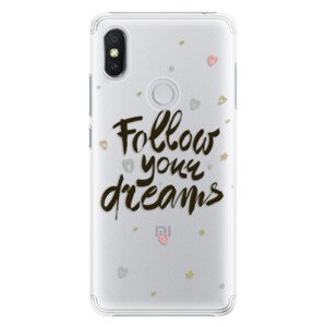 Plastové pouzdro iSaprio - Follow Your Dreams - black - Xiaomi Redmi S2