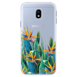 Plastové pouzdro iSaprio - Exotic Flowers - Samsung Galaxy J3 2017