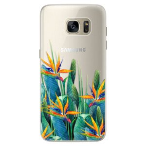 Silikonové pouzdro iSaprio - Exotic Flowers - Samsung Galaxy S7