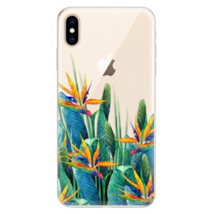 Silikonové pouzdro iSaprio - Exotic Flowers - iPhone XS Max