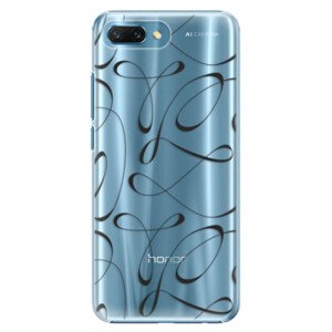Plastové pouzdro iSaprio - Fancy - black - Huawei Honor 10