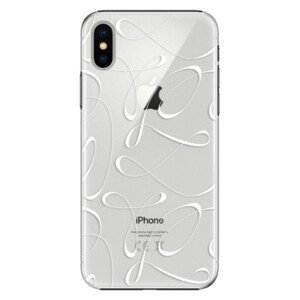 Plastové pouzdro iSaprio - Fancy - white - iPhone X