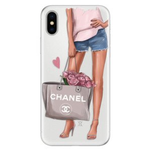 Silikonové pouzdro iSaprio - Fashion Bag - iPhone X