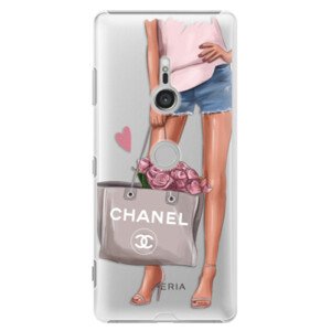 Plastové pouzdro iSaprio - Fashion Bag - Sony Xperia XZ3